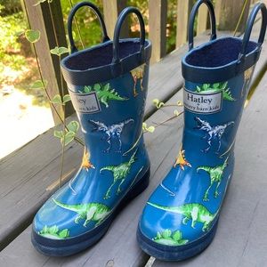 Hatley + Pottery Barn Rain Coat and Boots